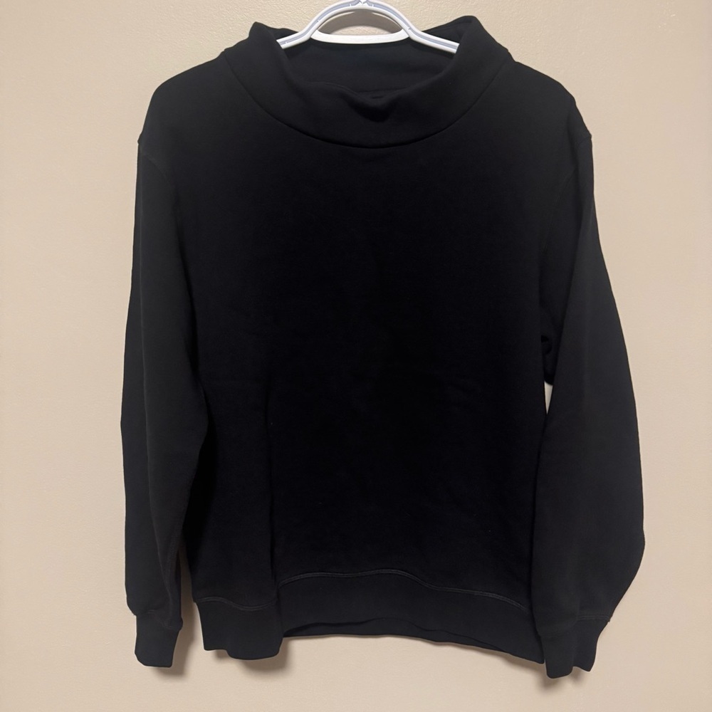 KOTN Black Mockneck Sweatshirt - Women’s XS